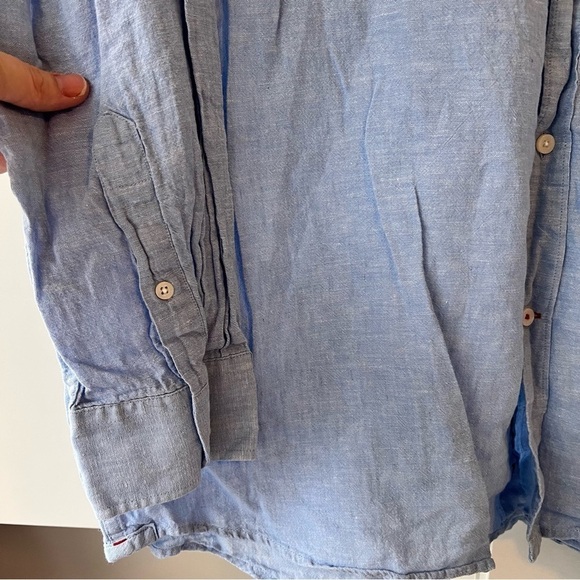 Hudson North Cotton Linen Blend Button Up - Picture 2 of 7